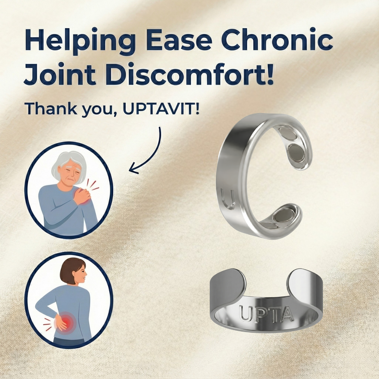 UPTAVIT® | Authentic Magnetic Wellness Ring