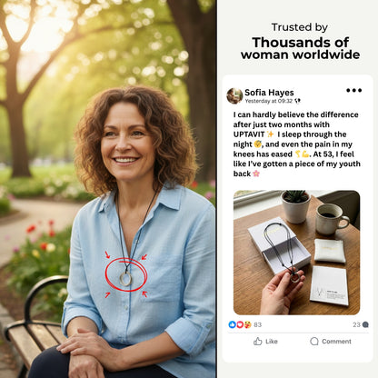 UPTAVIT® | Authentic Magnetic Wellness Necklace